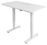 Topstar® Schreibtisch Sitness X Up Table 20 Kids - eckige Platte, Teleskopfüße Schreibtisch weiß