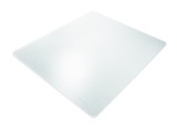 RS office products ECOGRIP SOLID Bodenschutzmatte - 110 x 120 cm, 1,8 mm, Teppichböden, transparent