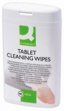 Q-Connect® Reinigungstücher - nass, Spenderdose 60 Stück Reinigungstuch für Tablet oder iPads