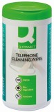 Q-Connect® Reinigungstücher - nass, Spenderdose 100 Stück Reinigungstuch