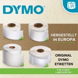 Dymo® LW-Versand-Etiketten Vorteilspack - 12 Rollen à 220 Etiketten LabelWriter-Etiketten, 54 x 101