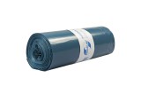 DEISS Müllsack Recycling - 240 Liter, blau, 10 Stück Müllbeutel 240 Liter blau 65 + 55 x 135 cm