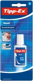 Tipp-Ex® Korrekturfluid Rapid - Flasche à 25ml, weiß, Blister à 1 Stück Korrekturflüssigkeit
