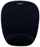 Kensington® Mauspad - schwarz Mousepad schwarz Konturform 240 mm
