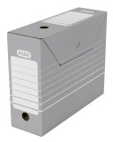 Elba Archivbox tric - A4 und Registratur, ohne Reiter, grau/weiß Archivbox grau/weiß A4
