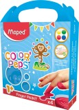 Maped® Fingerfarben-Set ColorPeps - 4x 80ml sortiert Für Kleinkinder auch unter 3 Jahren.