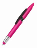 WEDO® Eingabestift Touchpen - Kugelschreiber mit Textmarkerfunktion, sortiert Eingabestift