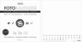 AlphaEdition Foto-Bastelkalender Do-it Yourself - 21 x 29,7 cm, weiß mit Ferienterminen 2024 21 cm