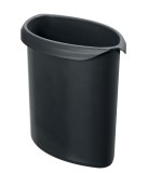 HAN Abfalleinsatz - 2 Liter, schwer entflammbar, schwarz Abfalleinsatz schwarz 2 Liter