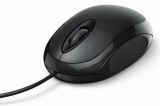 hama® Maus MC-100 - optisch, kabelgebunden, schwarz Rechts- und Linkshänder Maus schwarz Optisch