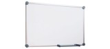 Maul Whiteboard 2000 pro Emaille - 150 x 120 cm, grau, magnethaftend, Wandmontage Whiteboard 150 cm
