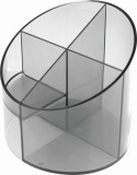 Helit Schreibtischboy Economy - 4tlg., glasklar Bürobutler 4 glasklar Polystyrol 110 mm 105 mm