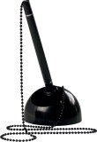Helit Kugelschreiberständer Design Classics - Kette 48 cm, schwarz Kugelschreiberständer schwarz
