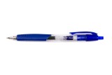 Q-Connect® Kugelschreiber Medium Grip  blau Kugelschreiber blau mittel