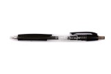 Q-Connect® Kugelschreiber Medium Grip schwarz Kugelschreiber schwarz mittel