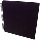 Rössler Papier Fotospiralbuch SOHO - 29 x 29 cm, 60 Seiten, schwarz Fotoalbum SOHO neutral schwarz