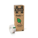 Scotch® Klebeband Magic A greener choice - 19 mm x 33 m, unsichtbar, 9 Rollen Klebeband transparent