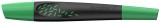 Schneider Tintenroller Breeze - M, Kugelspitze, schwarz-grün ergonomisches Gummi-Griffprofil