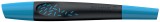 Schneider Tintenroller Breeze - M, Kugelspitze, schwarz-blau ergonomisches Gummi-Griffprofil