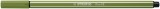 STABILO® Premium-Filzstift - Pen 68 - moosgrün Faserschreiber moosgrün ca. 1 mm Rundspitze