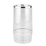 APS® Getränkekühler Blanco transparent Konferenzkühler transparent Axryl Ø 11,5 cm 22,5 cm