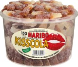 Haribo Fruchtgummi Kiss-Cola - 150 Stück Dose Fruchtgummi