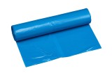 Starpak Müllsäcke - 120 L, LDPE, blau, 25 Stück Müllbeutel 120 L 70 cm 110 cm blau 35 my