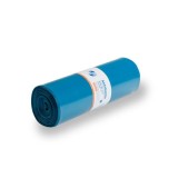 DEISS Abfallsack Recycling - 120 l, LDPE, 10 my, blau, 25 Stück Müllbeutel 120 L 70 cm 110 cm blau