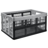 Cep Klappbox - 45 L, schwarz/grau Klappbox 45 Liter - nutzbar 530 x 270 x 370 mm schwarz-grau 1250 g
