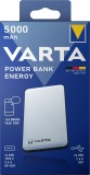 Varta Ladestation Power Bank Energy 5.000mAh weiß Ladegerät 5.000 mAh / 3.7 V 2.960 mAh / 5 V