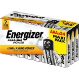 Energizer Batterie Power Micro AAA 1,5V, weiß/gelb, 24 Stück Batterie Micro/LR03/AAA 1,5 Volt