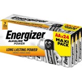 Energizer Batterie Power Mignon AA 1,5V, weiß/gelb, 24 Stück Batterie Mignon/LR06/AA/HR6 1,5 Volt