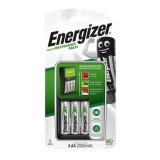 Energizer Ladegerät Maxi Charger inkl. 4 Akku`s (AA) weiß/grün Ladegerät max. 5 Stunden LED
