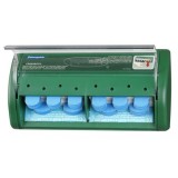 Salvequick® Pflasterspender Cederroth - 2x 35 Stück gefüllt, grün Pflaster grün 226 mm 114 mm