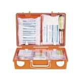 SÖHNGEN® Erste-Hilfe-Koffer SN-CD Norm orange inkl. Wandhalterung Verbandkasten orange 310 mm