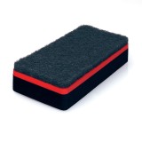 SIGEL Board-Eraser Reinigungsschwamm - 13 x 6 cm, magnetisch, schwarz Tafelreiniger schwarz 13 cm