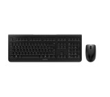 CHERRY Desktop-Set DW 3000 - schwarz Tastatur schwarz USB kabellose Reichweite ca. 10 m