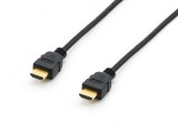 equip HDMI 1.4 Male to Male Cable, 3,0m, black HDMI-Kabel 3,0m schwarz