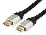 equip HDMI 2.1 Ultra High Speed Cable, 1,0m HDMI-Kabel 1,0m schwarz