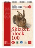 Edition DÜRER® Skizzenblock - A5, 100 g/qm, 100 Blatt Skizzenblock A5 100  g/qm weiß 100 Blatt