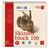 Edition DÜRER® Skizzenblock - Quart 20x20cm, 100 g/qm, 100 Blatt Skizzenblock 20 x 20 cm 100  g/qm