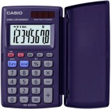 Casio® Taschenrechner HS-8VERA - Solar-/Batteriebetrieb, 8-stellig, LC-Display, dunkelblau