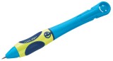Pelikan® griffix® Bleistift - Neon Fresh Blue, Rechtshänder, Faltschachtel mit Eurolochung blau