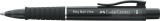 Faber-Castell Kugelschreiber Poly Ball View - XB, schwarz ergonomische Dreikant-Griffzone aus Gummi