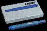 LAMY Tintenpatrone T 10 - blau, 5er Pack Tintenpatrone blau 5 Patronen