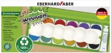 Eberhard Faber Deckfarbkasten Green Winner - 12 Farben Farbkasten 12 Farben + 1 Deckweiß
