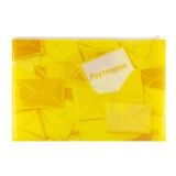 Herma Postmappe - A4+, gelb, mit Zipper Sammelmappe Postmappe A4 24 x 36 cm Zippverschluss 250 g/qm