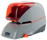 Rapid® Elektrisches Flachheftgerät R5080E - 80 Blatt, silber/orange Elektrohefter 80 Blatt 50 mm