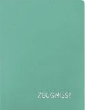 Roth Zeugnismappe Basic - 20 Hüllen, türkis Zeugnismappe türkis 31,5 x 23 cm PVC- Weichfolie