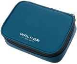 walker® Schüleretui Wizzard XL - steel blue, 22,5 x 6 x 16 cm, 1 Fach, ungefüllt Schüleretui